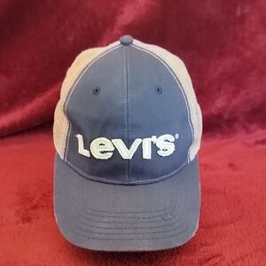 Levi's Blue and Tan Cap